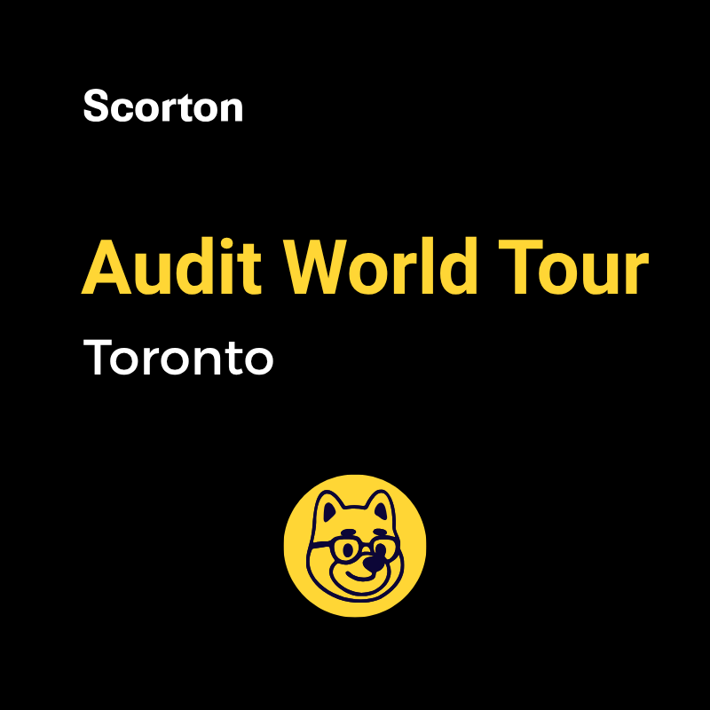 Audit World Tour event artwork by Scorton
