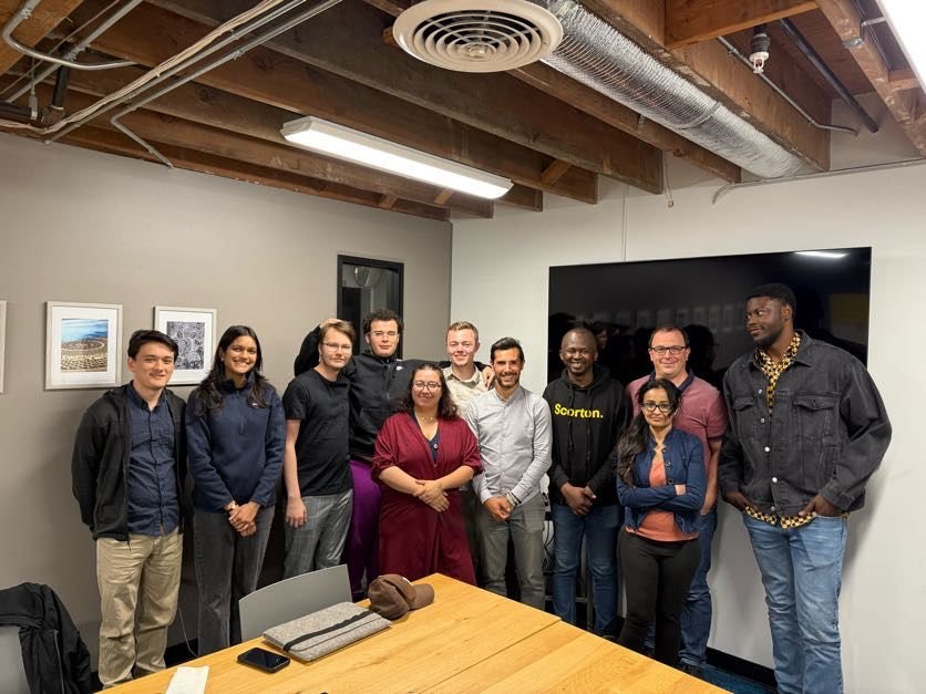 Scorton workshop group in San Francisco